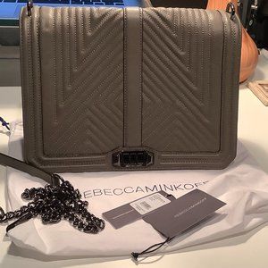Rebecca Minkoff Geo Quilted Jumbo Love